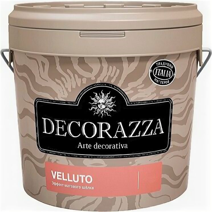 Декоративная Штукатурка Decorazza Velluto 1кг VT 10-53 Эффект Матового Шёлка.