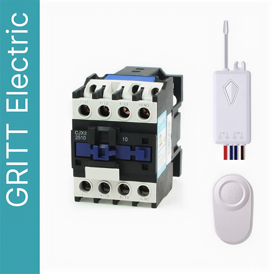 Контактор GRITT Electric 25А 220AC c дистанционным управлением A2101R