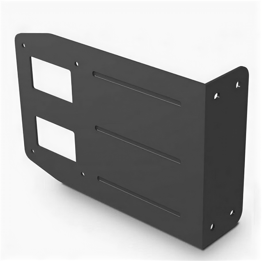 фото Крепление Biamp [MASKCL-BL] (APART) L-образный кронштейн для монтажа MASK4C (T) и MASK6C (T) под углом 90°. 190х130х50 мм. Цвет: чёрный.