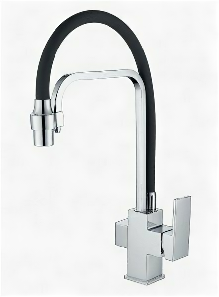 Смеситель для кухонной мойки ZORG Sanitary (ZR 341-6 YF), хром