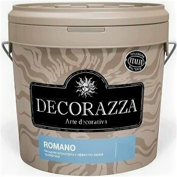 Декоративная Штукатурка Фасадная Decorazza Romano 14кг с Эффектом Камня Травертина / Декоразза Романо.