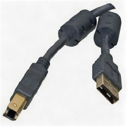 Кабель USB 2.0 AM-BM 1.8м 5bites UC5010-018A черный