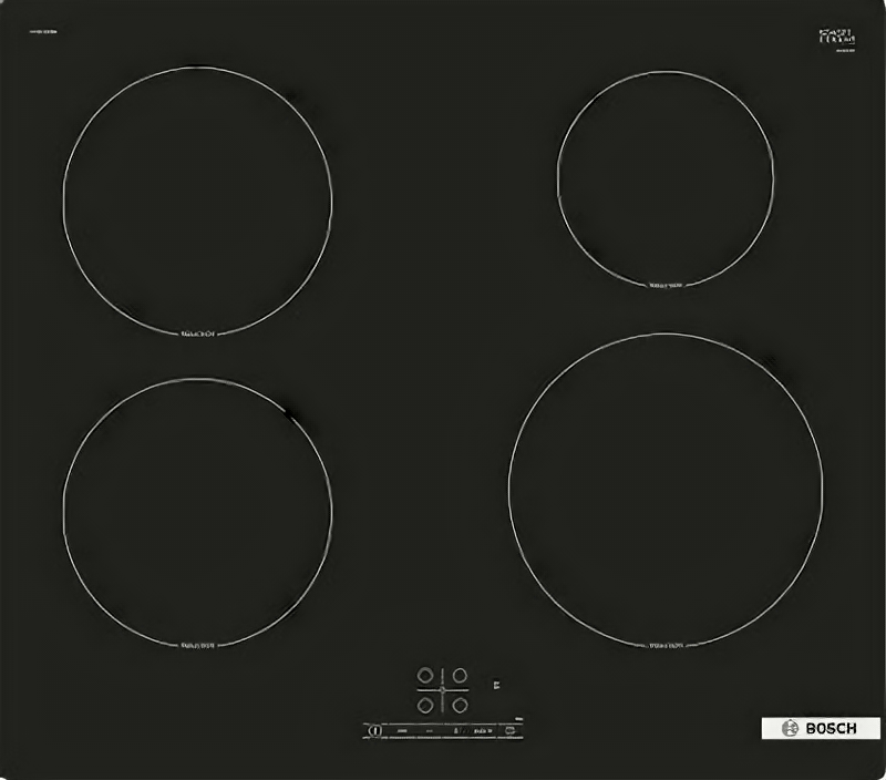 Индукционная варочная поверхность Bosch PUE61RBB6E, черный