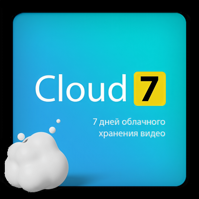 Тариф ivideon Cloud 7 на 12 месяцев для одной камеры