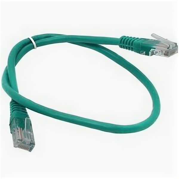 фото Кабель патч-корд UTP 5е категории 0.5 метра зелёный