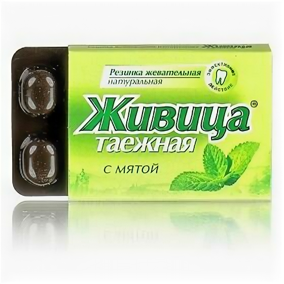 Живица таежная жеват рез. мята N5