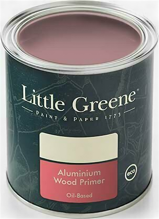 Грунтовка под краску для смолистой древесины Little Greene Aluminium Wood Primer 2,5 л полуматовая