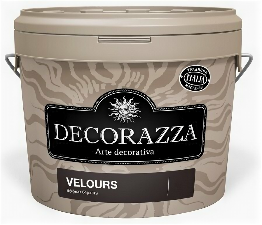 DECORAZZA VELOURS декоративное покрытие с эффектом бархата VL001 (12кг)