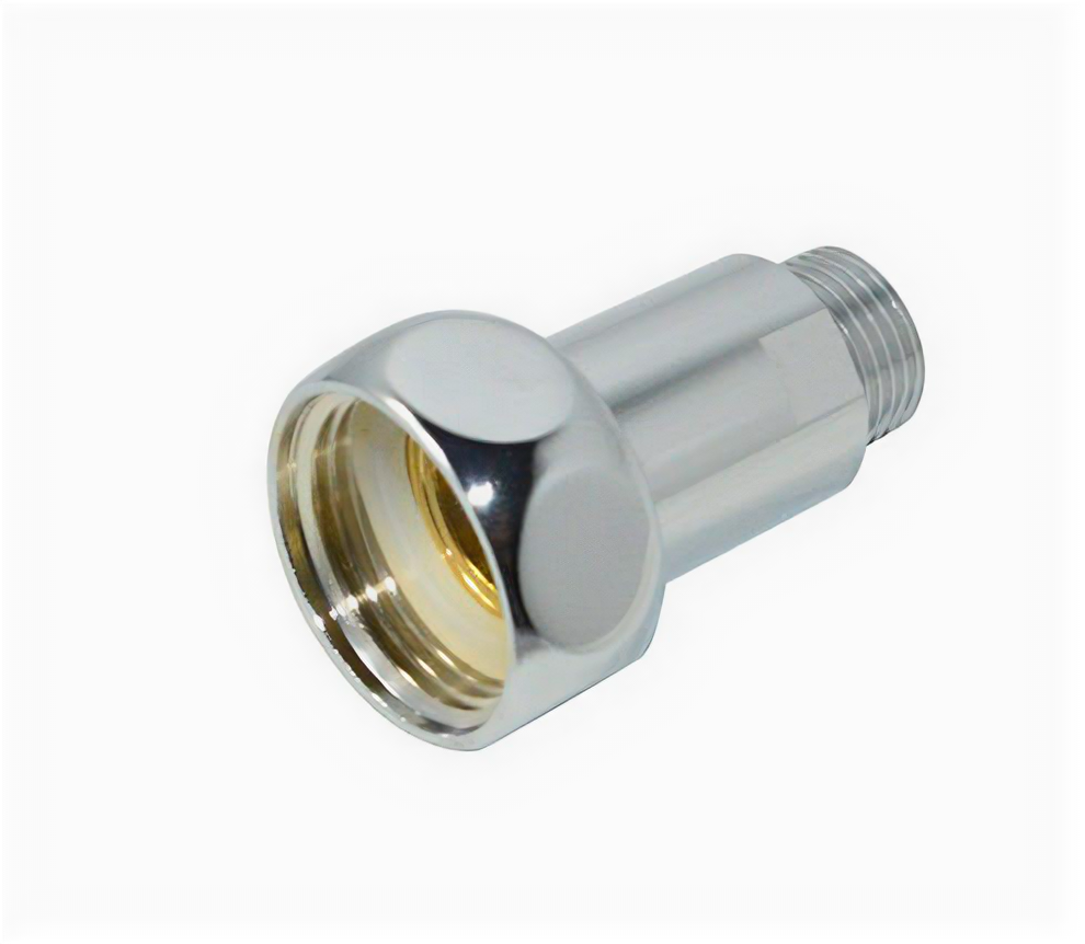 фото Соединение прямое для полотенце сушителя 1х1/2 хром