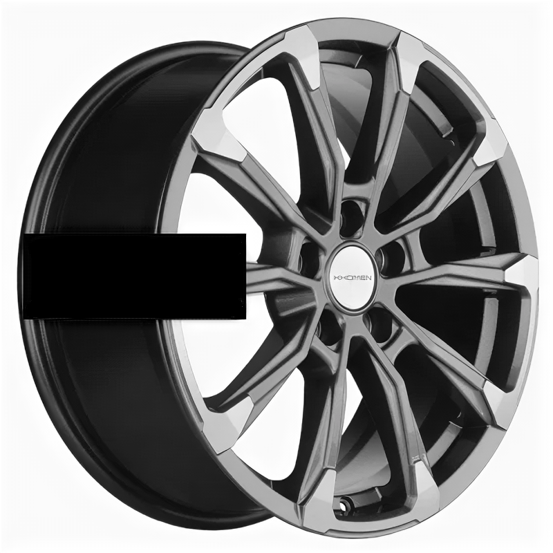 Колесный диск Khomen Wheels KHW1808 7,5x18 5*114,3 ET45 67,1 Gray-FP