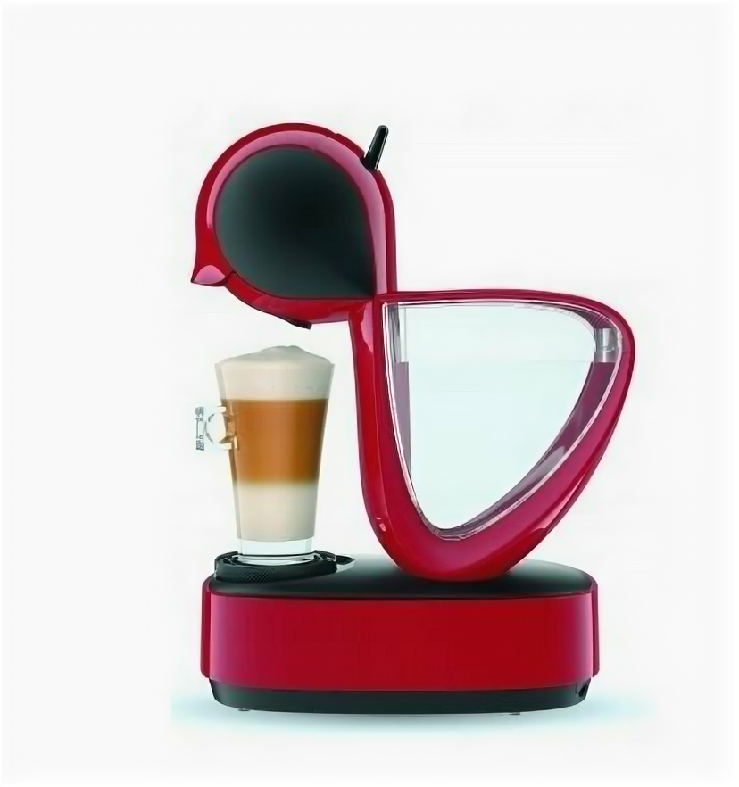 Капсульная кофемашина Krups Dolce Gusto Infinissima 15 бар, красный - фотография № 1