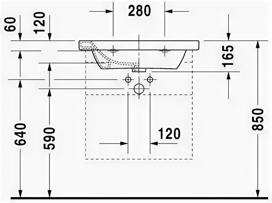 Раковина для ванной Duravit - фото №3