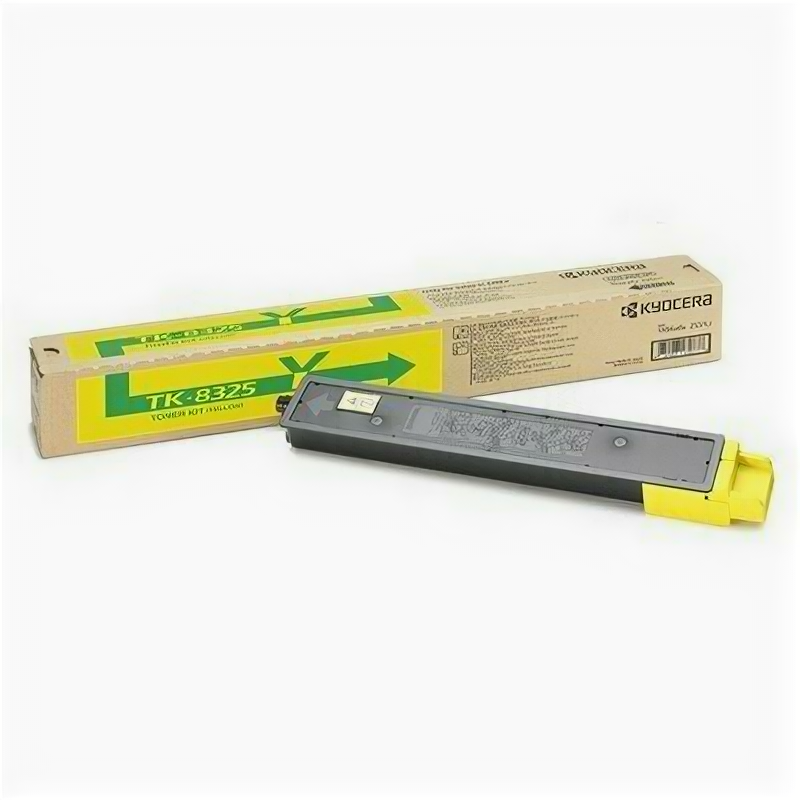Тонер-картридж Kyocera TK-8325Y желтый оригинальный, 497456