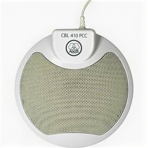 Akg cbl410pcc white настольный конференционный микрофон, всенаправленный, разъём 3,5мм stereo