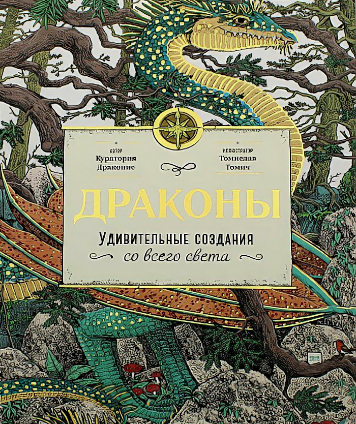 Книга Драконы. Удивительные создания со всего света - фото №1