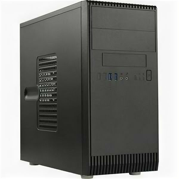 Корпус IN WIN InWin 6190595 Mini Tower ENR064 U3.0*2+A(HD) mATX (без блока питания) Black