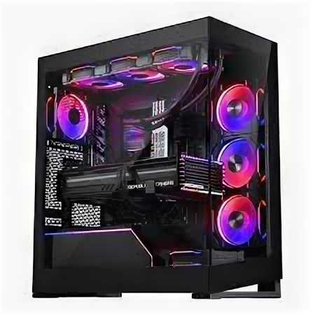 Корпус PHANTEKS NV5 Black, Digtial RGB Lighting, без БП, боковое окно Tempered Glass, Mid-Tower / PH-NV523TG_DBK01_RU