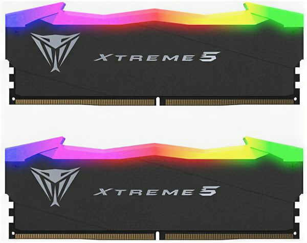 Оперативная память Patriot Viper Xtreme 5 RGB DDR5 - 2x 16Gb, 8000 МГц, DIMM, CL38 (pvxr532g80c38k) - фото №1