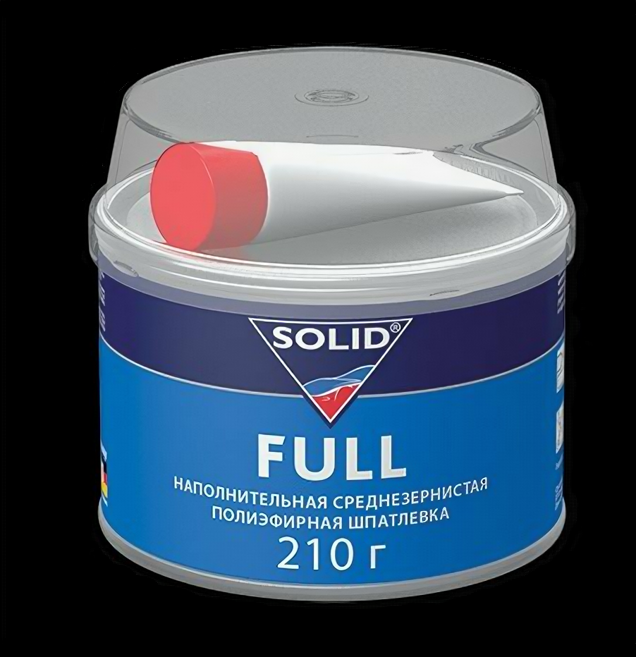 Шпатлевка Solid Full 0,21 кг средней зернистости наполнит.