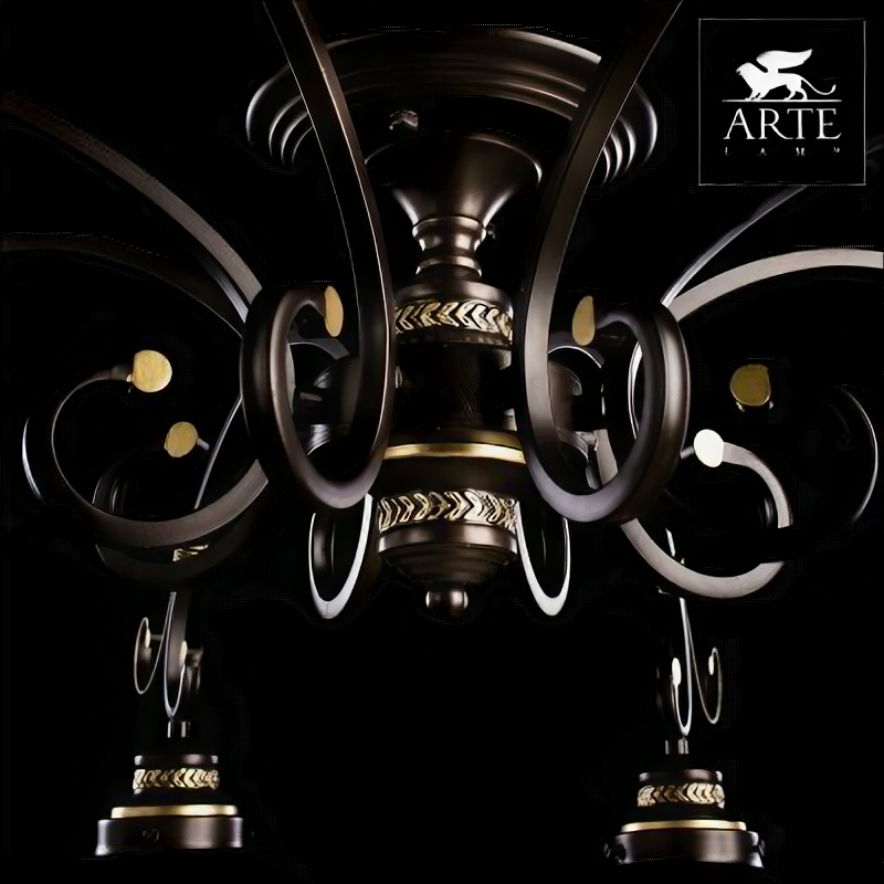 Люстра потолочная Arte lamp A4577PL-8CK GRAZIOSO - фотография № 5