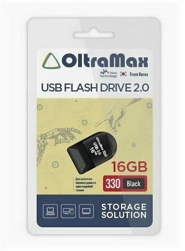 Модуль памяти Oltramax OM-16GB-330-Black