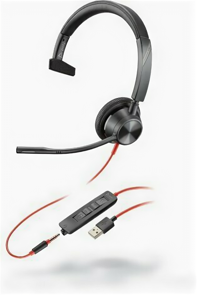 Гарнитура Plantronics Blackwire 3315 BW3315 USB-A 213936-01