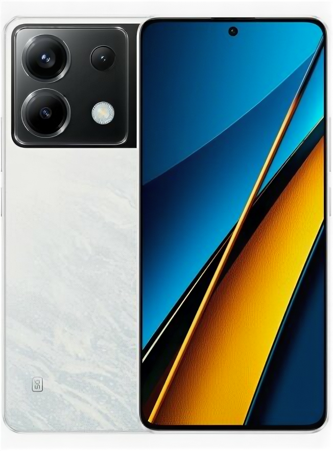 Смартфон Xiaomi Poco X6 5G (NFC) 8/256 ГБ Global, белый