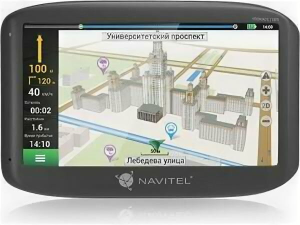 Navitel Навигатор Автомобильный GPS Navitel G550 4.3" 480x272 4Gb microSD черный Navitel