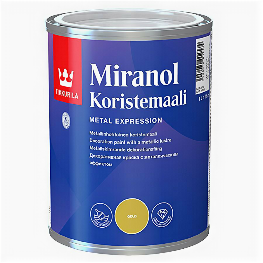 Краска акриловая Tikkurila Miranol Koristemaali