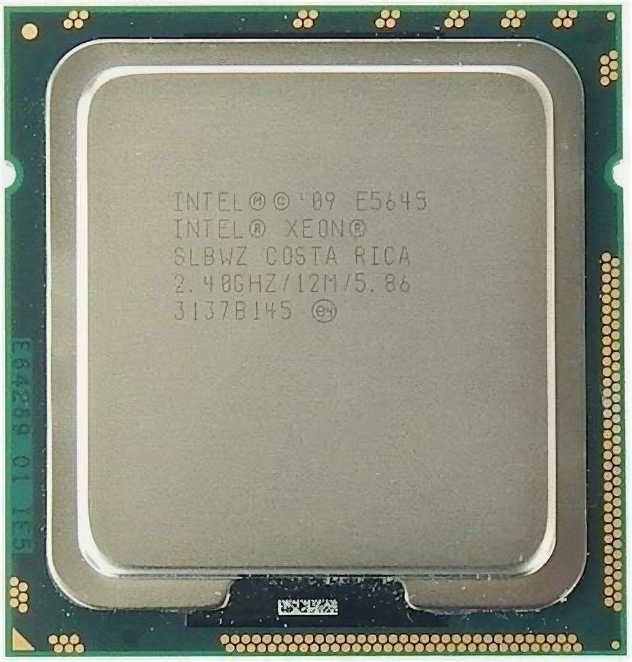 Процессор Intel Xeon E5645 (2.66GHz/4-core/12MB/80W) SLBWZ
