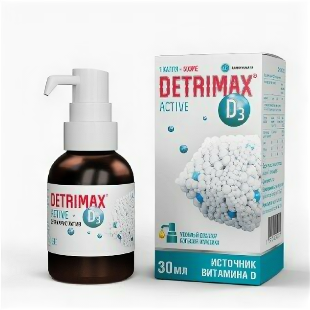 Detrimax Active р-р д/вн. приема фл.