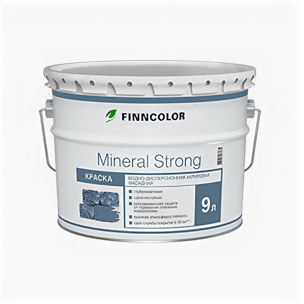 Краска водно-дисперсионная FINNCOLOR Mineral Strong фасадная