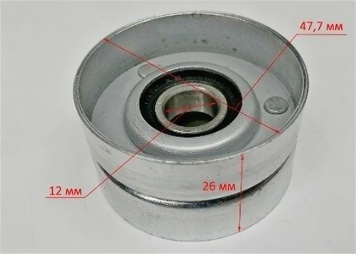 фото 61/66/746 Натяжной ролик для SGC4000(77,118),4100,4800(107),8100(132),6000CD,11000CD(138) ZMD 61/66/746