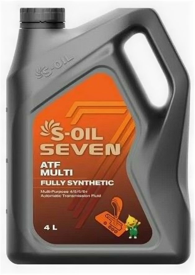 Масло трансмиссионное S-OIL 7 ATF MULTI 4 л