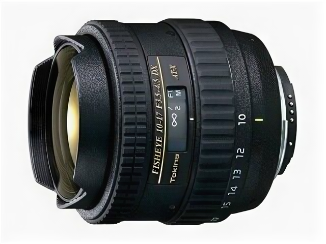 Объектив Tokina AF 10-17/F3.5-4.5 AT-X DX Fisheye для Canon EF-S