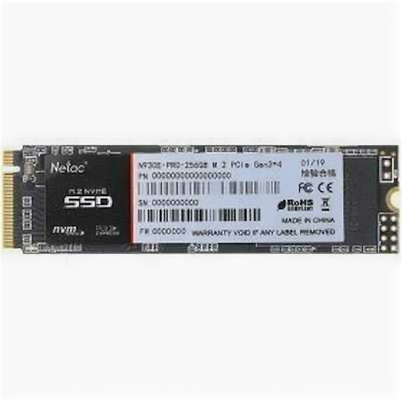 SSD накопитель Netac NT01N930E-256G-E4X