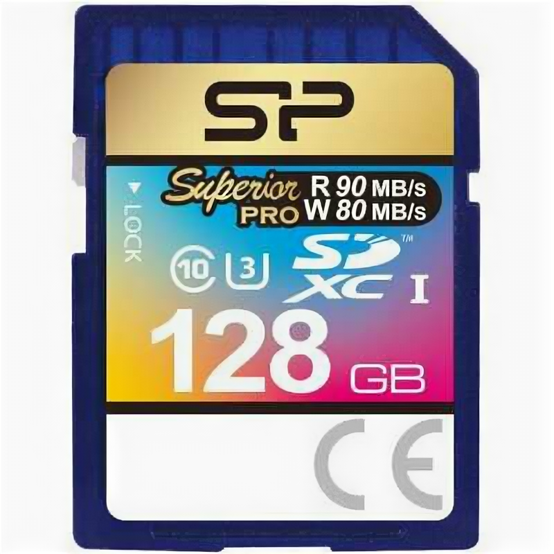 Карта памяти Silicon Power 128GB SP128GBSDXCU3V10