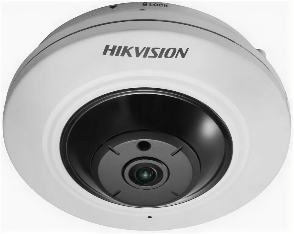 5Мп fisheye IP-камера c EXIR-подсветкой Hikvision DS-2CD2955FWD-I