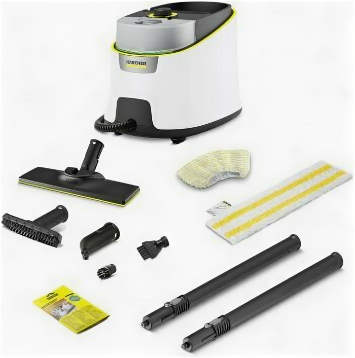 Пароочиститель Karcher напольный EasyFix SC 4 Deluxe Iron 2200Вт белый