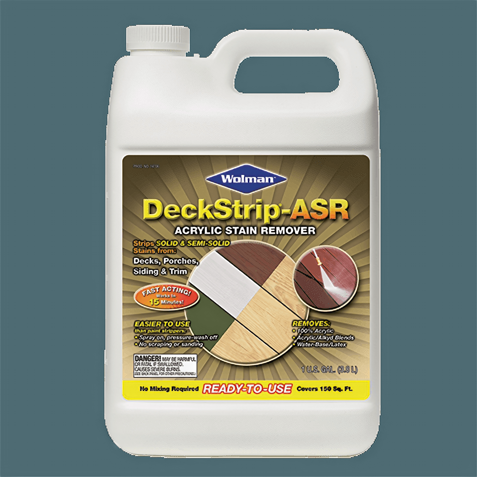 RUST-OLEUM Wolman Deckstrip®-ASR Acrylic Stain Remover 14706 Смывка старых акриловых покрытий 378л