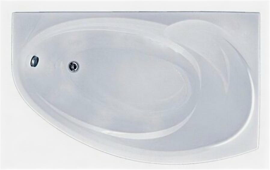 Акриловая ванна BAS Фэнтази 150см правая