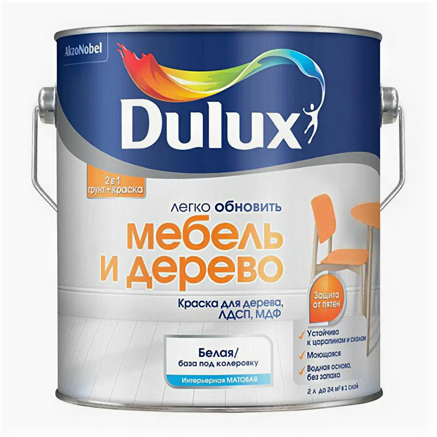 Грунт-краска Dulux Легко Обновить - Мебель и дерево