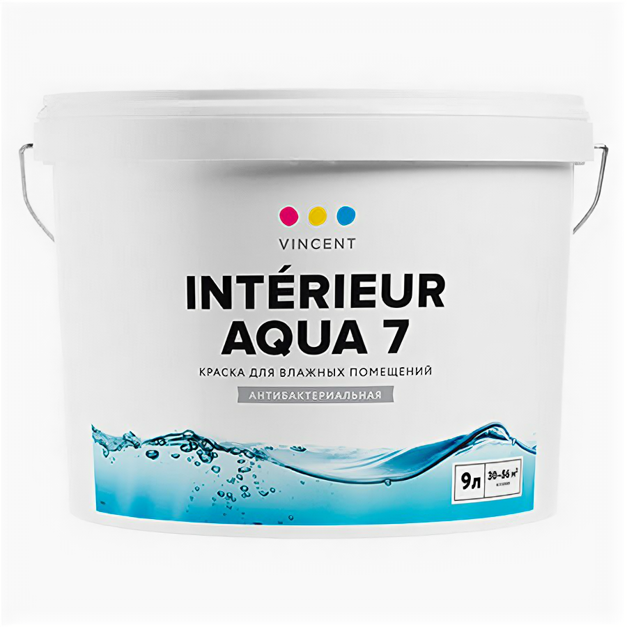 Краска акриловая VINCENT Interieur Aqua 7