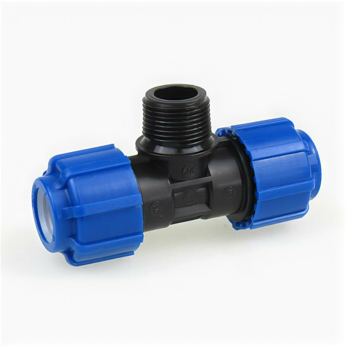 фото Тройник ПОЛИТЭК 'тпк-аква' 20 мм х 3/4 дюйма M х 20 мм