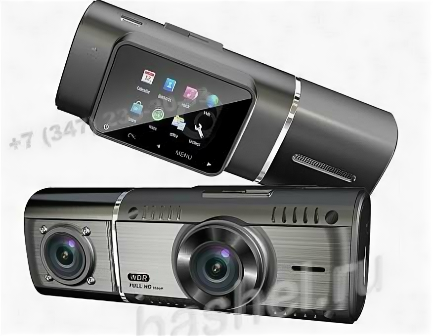 Видеорегистратор Camshel DVR 240 Full HD 30к/с, две камеры в одном корпусе 170/145*, карта до 256ГБ электротовар