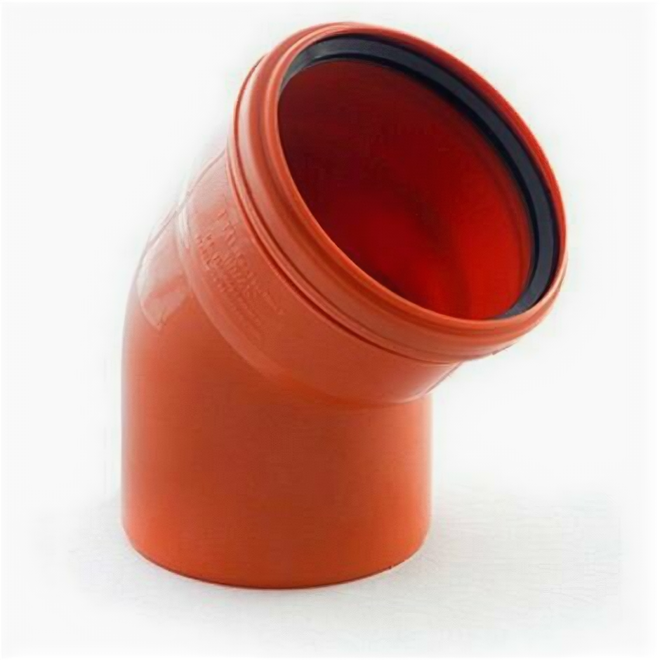 фото Отвод ПВ х Vieir рыжий 110 х 67 мм