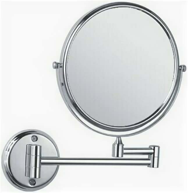 HAIBA Зеркало для ванны увеличительное настенное хромированное HB6106