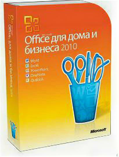ПО Microsoft Office 2010 home and business, 32/64 bit, russian, DVD, (t5d-00415) .
