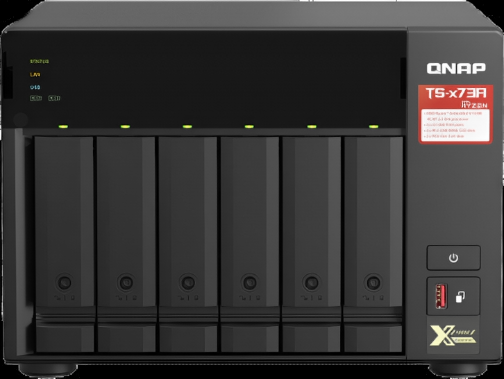 QNAP   NAS Qnap TS-673A-8G 6-bay  Ryzen V1500B