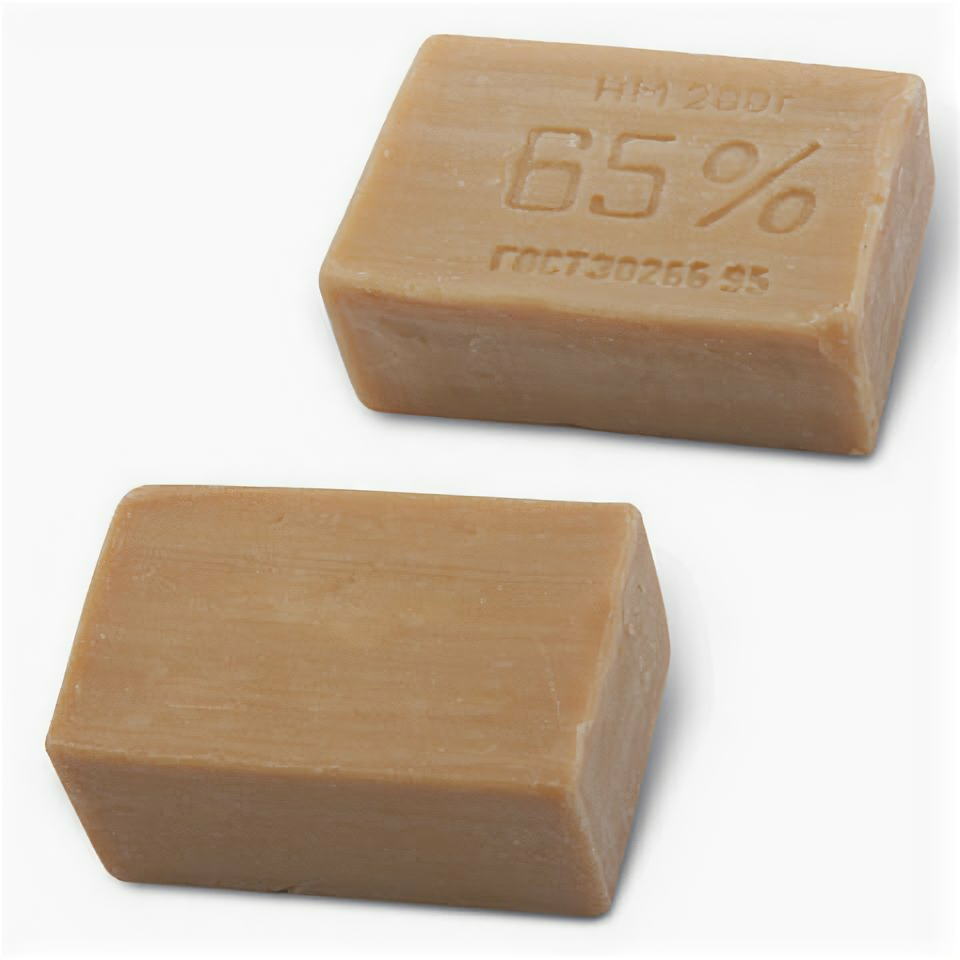 Мыло хозяйственное Эфко 65%, 200 г, без упаковки (Х102/1/80332/10908)